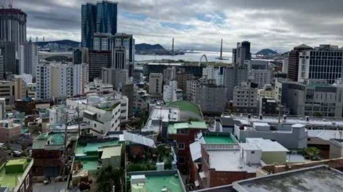 釜山から3日目です