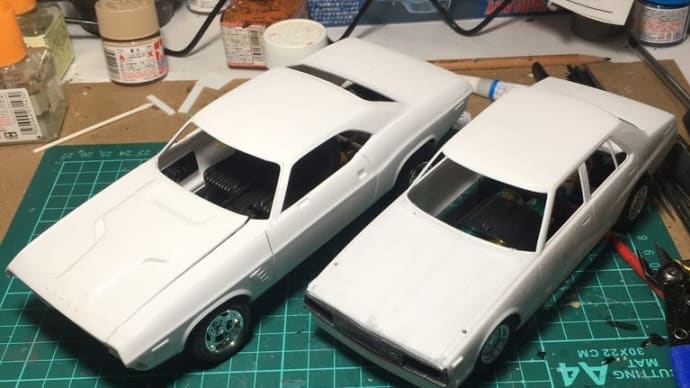 ④マイクロエース モーターライズプラモデルラジコン化