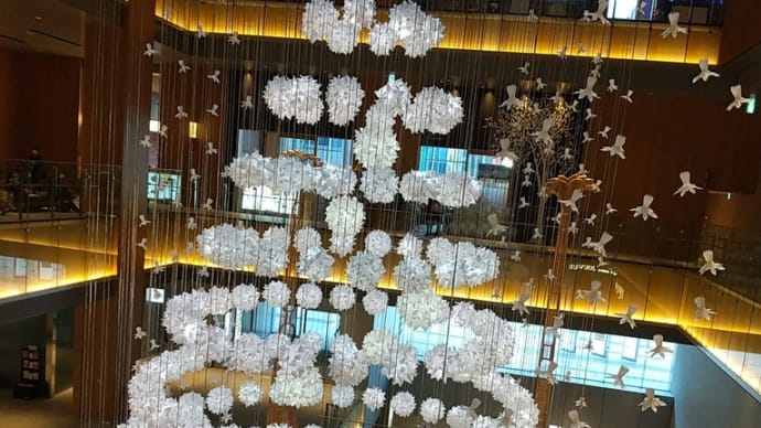 KITTE名古屋のクリスマスイルミ