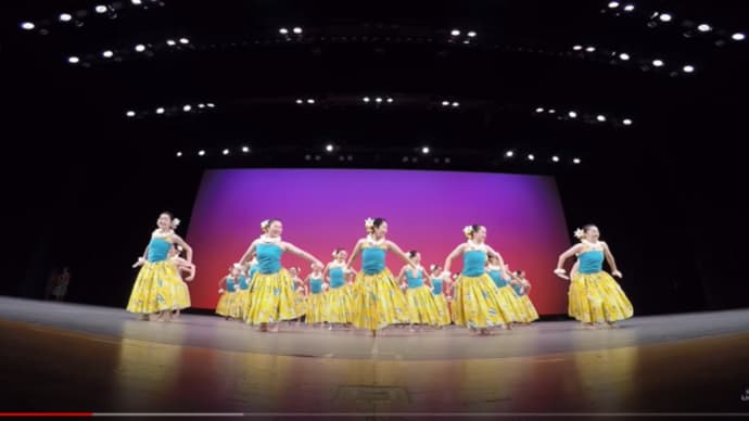 【フラダンス】4k フラガール　#すごい中学生見つけた～🌺世界のフラダンス～💃🏻🌊60歳から始めるフラ入門