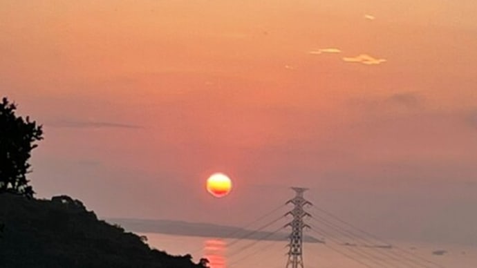 久し振りのきれいな太陽(沖縄)