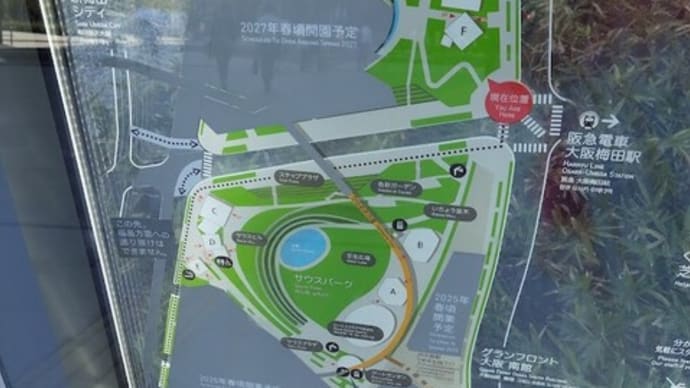 映画を観るために🎥梅田スカイビルへの道~(⋈◍>◡<◍)。✧