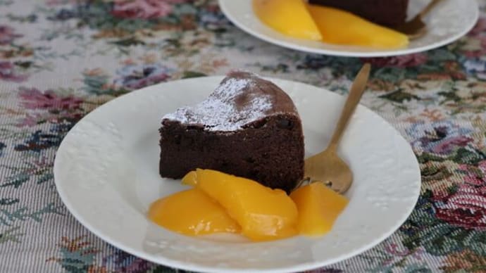 🍫ガトーショコラにチョコフレークなバレンタイン🍫