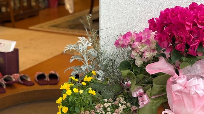 5月のアトリエのおもてなし