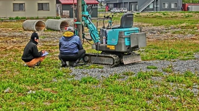 家づくりは地盤調査から…北斗市・本社