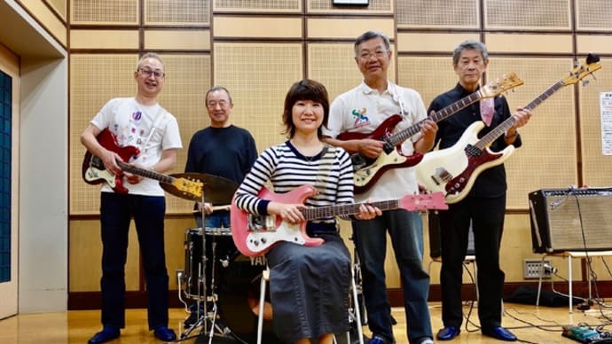 11/4ライブに向けて バンド練習