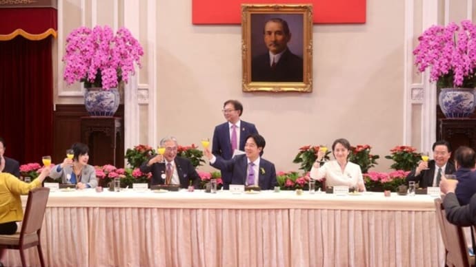 「日本と台湾は運命共同体」 頼清徳総統、日本超党派議員らの支持に謝意
