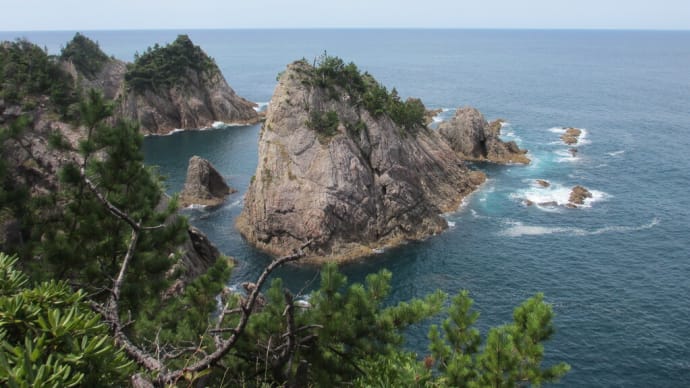 浦富海岸自然探勝路・鳥取県（2017年9月）