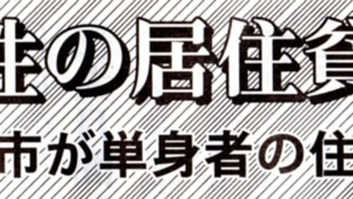 女性の住宅貧困が深刻 横浜市が単身者の住まいの状況調査 家賃が払えなくなる36% 家賃補助や保証人制度等を要望