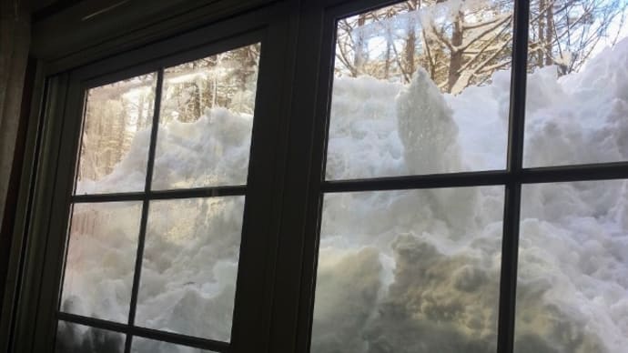 ああ 嫌な除雪作業!!