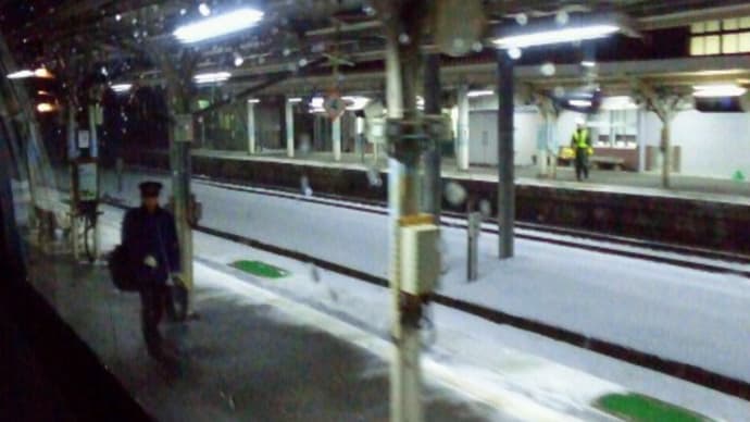 2013-2014 冬の札幌逃避行⑨【「あけぼの」雪国~星空の上越線を行く】
