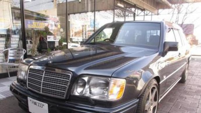 W124フェンダーワイドキット