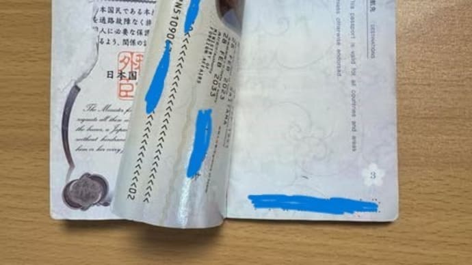 2025年白ヤギのパリ散歩 パスポートを洗ってしまった!