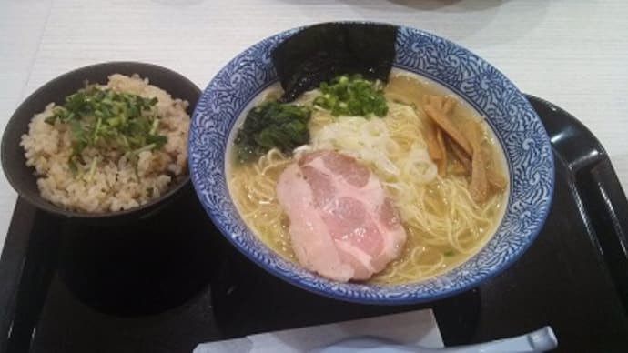 侮りがたし、三井のフードコート(麺屋 一燈@川崎)
