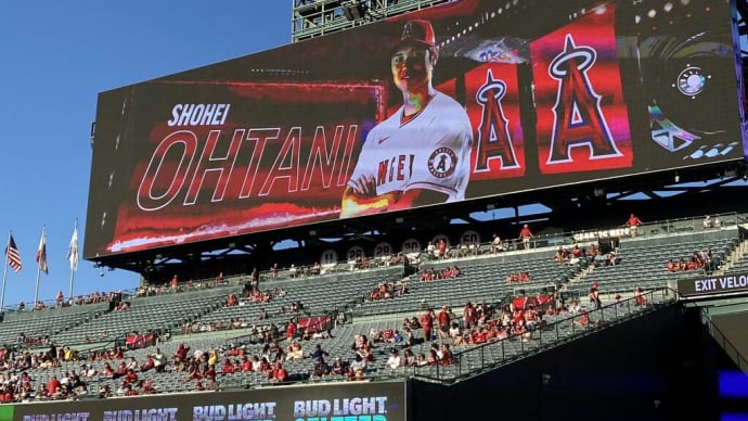 夫、大谷くんを見にアメリカへ行ってきた