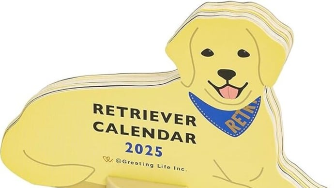 2025 レトリバー カレンダー & 犬顔 マット 入荷