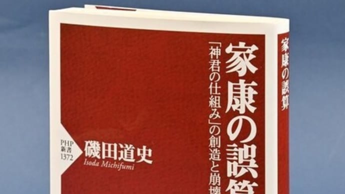 新書『家康の誤算』