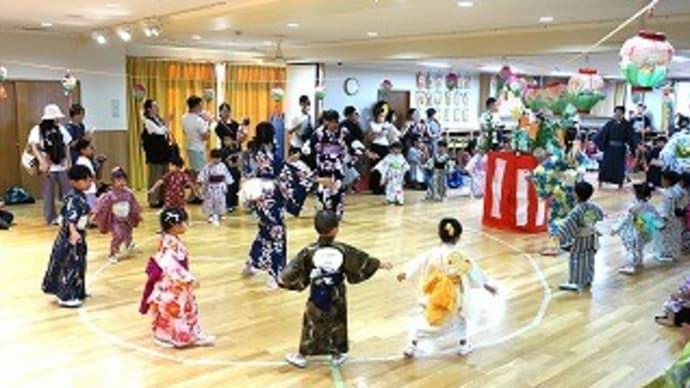 盆踊り会の開催