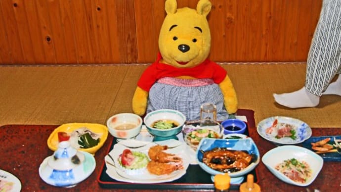 プーさん 新潟県東蒲原郡阿賀町 三川温泉 湯元館に行ったんだよおおう その5