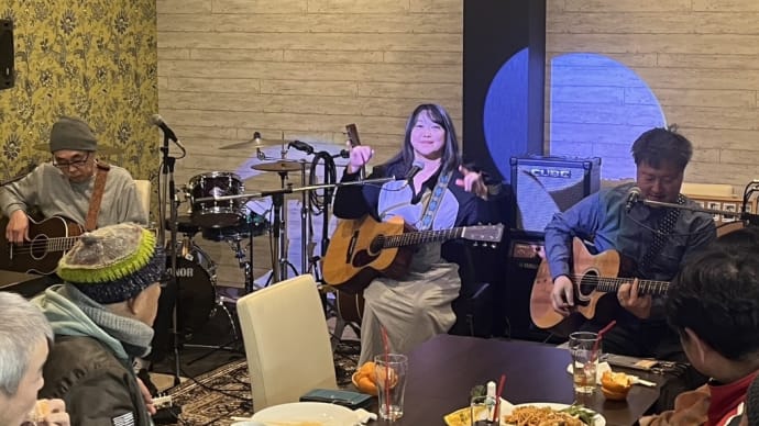 年明け1発目のライブ