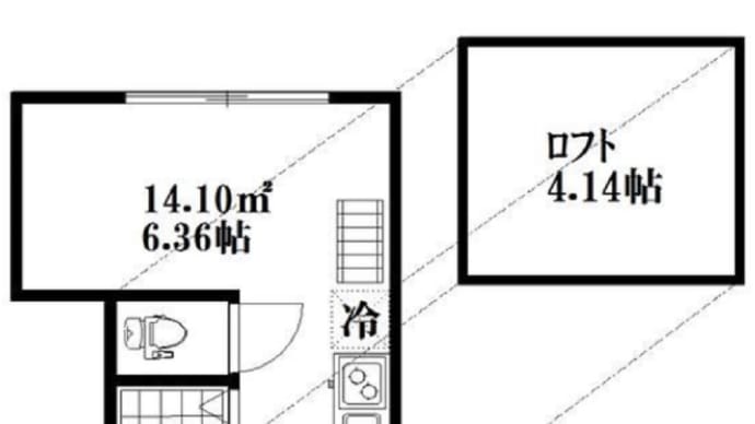 京浜東北線大森駅、京急本線平和島駅1Rバストイレ別ロフト付14.10㎡ 東京都大田区大森北4丁目の人気賃貸アパート Pace大森