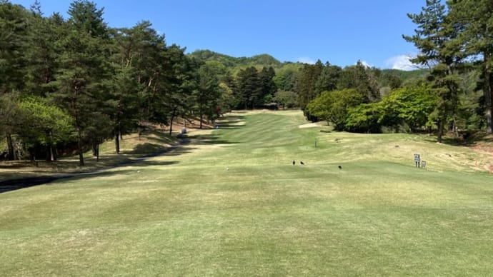 唐沢ゴルフ倶楽部三好コースでゴルフ