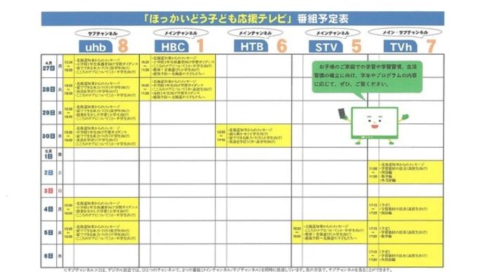 テレビ番組の紹介