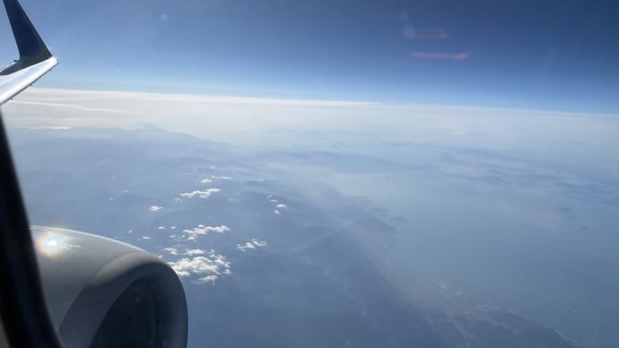 Forza!4Cの 「飛びます!飛びます!!TAKE OFF動画・沖縄那覇空港フライト」沖縄出張帰路編^^♬本州は快晴Part1