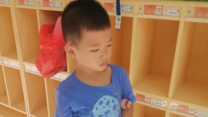 幼稚園 明日から夏休み 最終日は、水遊び