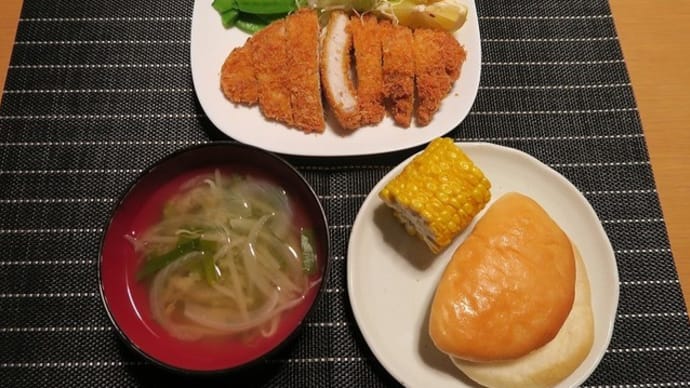 とんかつ定食、昭和食堂炊屋のばんめし・・・簡単安く旨く、