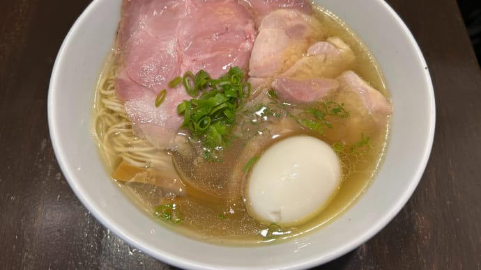 【町田】 町田汁場 しおらーめん 進化 町田駅前店「しお全部のせ(1550円)」