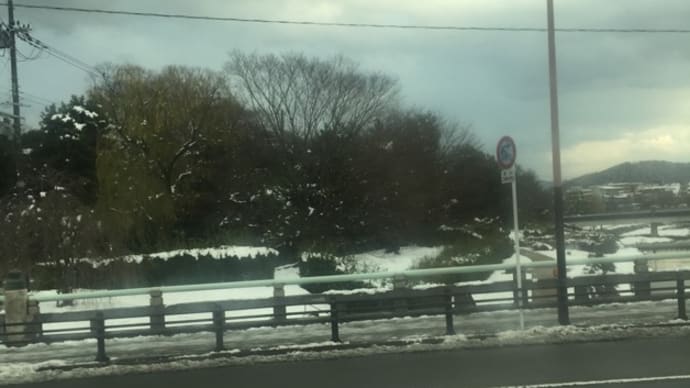 雪の京都