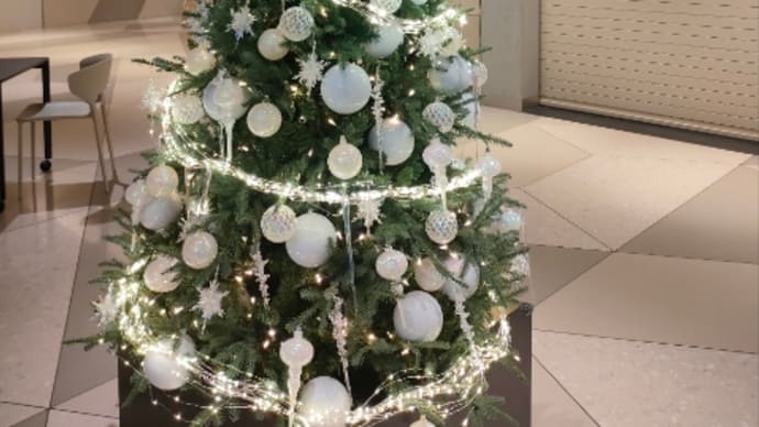 朝早くからルンルンお出かけ~🎵🎵🎵
早めに着いて、🎄美しいクリスマスツリーを眺め、美味しい珈琲タイム☕️