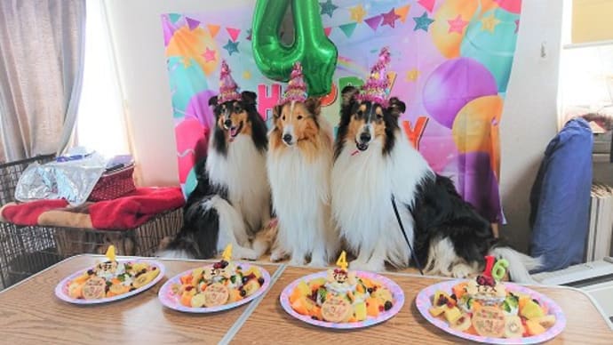 ジャスミンキッズ 4歳のお誕生会