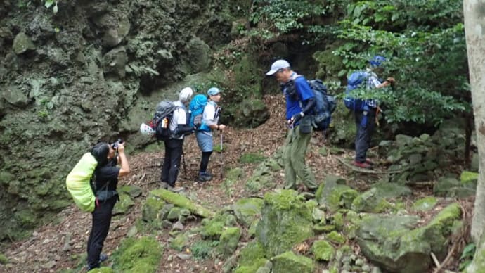 お初の山 きいのこ山へ