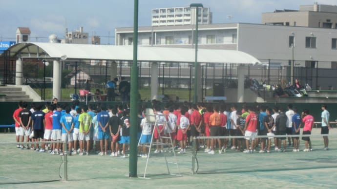 高校ソフトテニス秋季地区大会(支部戦)個人戦