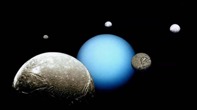 天王星の 2 つの衛星には、活発な地下海がある可能性があります