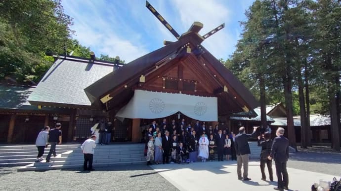 北海道神宮参拝