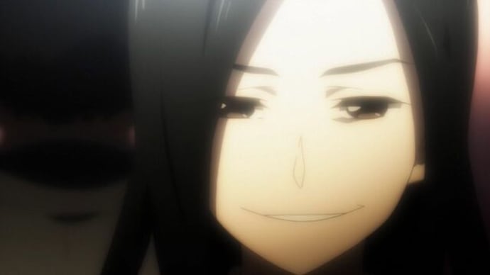 伊緒奈の怖い笑み