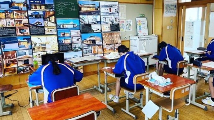 母校で迷子…。