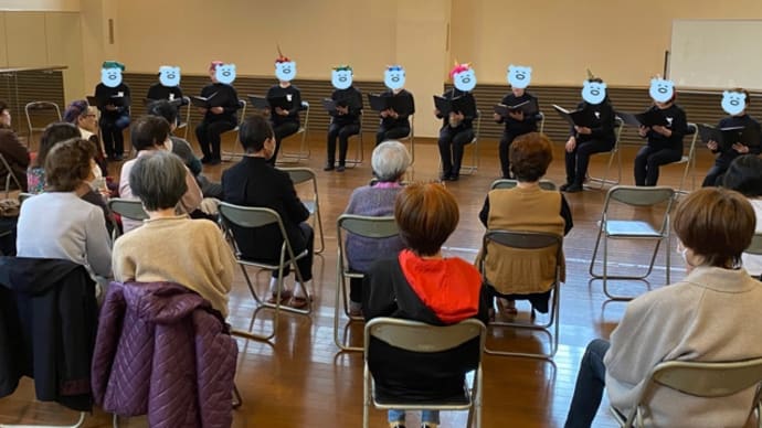認知予防に朗読劇、誤嚥予防に歌