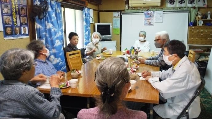 三年ぶりの「おしゃべり会」