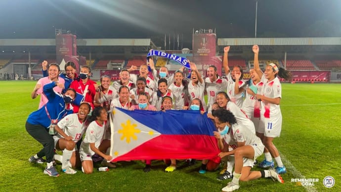 フィリピン女子サッカーチームはワールドカップ出場決定