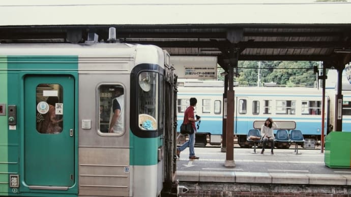 ２０１２年９月　・　ＪＲ徳島駅ホーム
