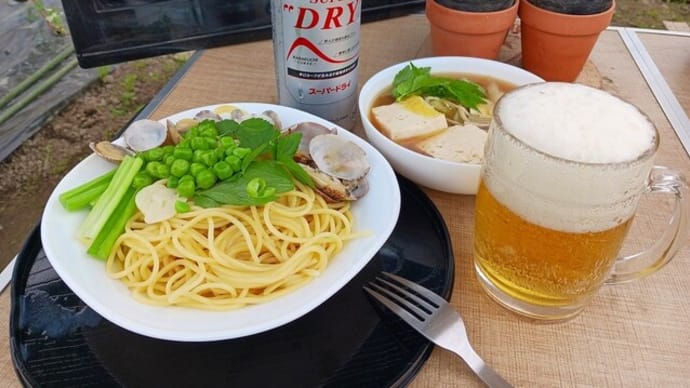 これぞ国粋主義者のパスタ^^;
