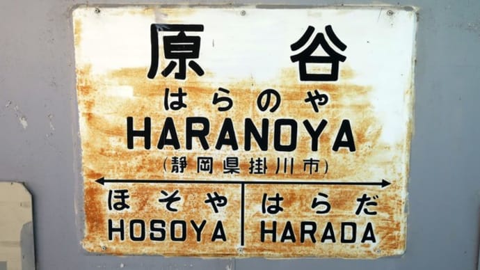 JR青春18きっぷ・乗り鉄の旅・・・天竜浜名湖線「原谷駅」(はらのやえき)