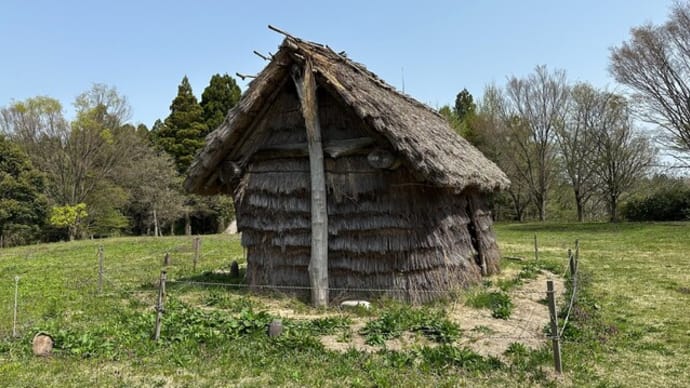 朽ちて野に還っていく縄文の家・・・長者ヶ原遺跡の竪穴住居群