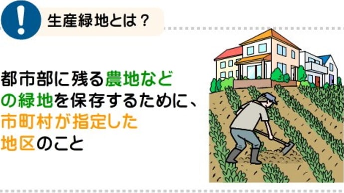 生産緑地とは?