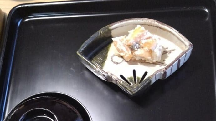 飯後の稽古茶事