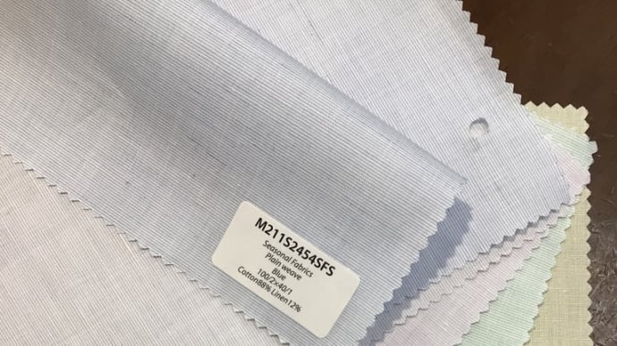 鎌倉オーダーシャツ新入荷生地